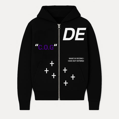 COG ZIP HOODIE