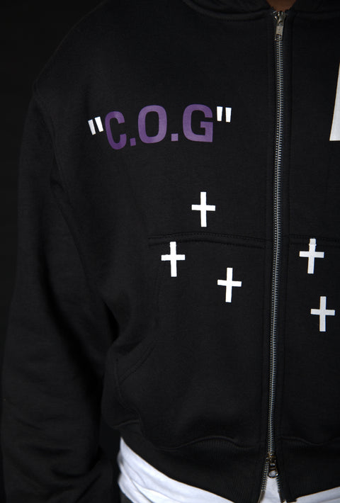 COG ZIP HOODIE